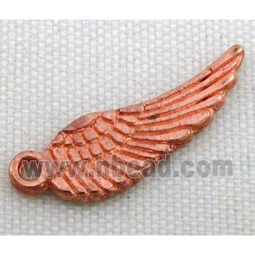 alloy pendant, red copper