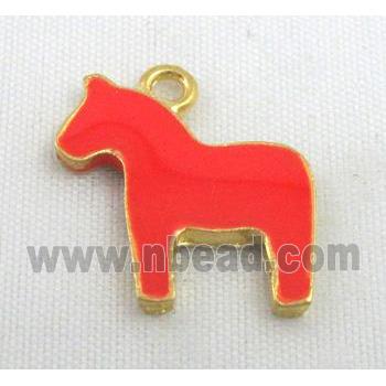 bracelet bar, enamel alloy pendant