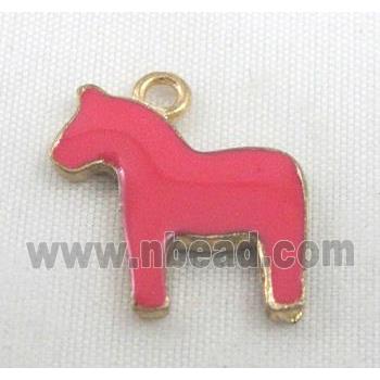 bracelet bar, enamel alloy pendant