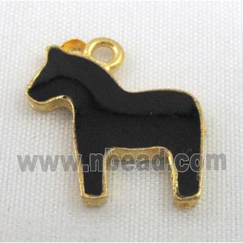 bracelet bar, enamel alloy pendant