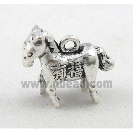 bracelet bar, alloy pendant