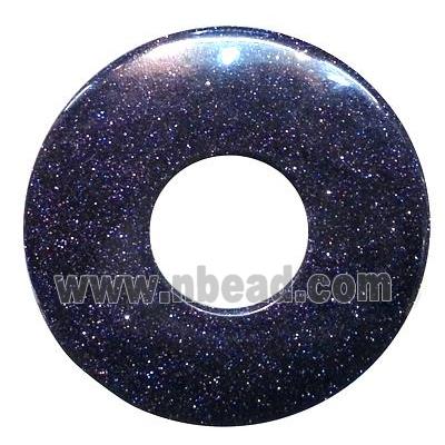 blue sandstone dount pendant