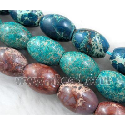Sea Sediment Jasper, Rice, mixed color