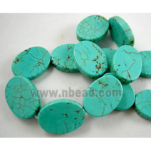Turquoise Oval Beads