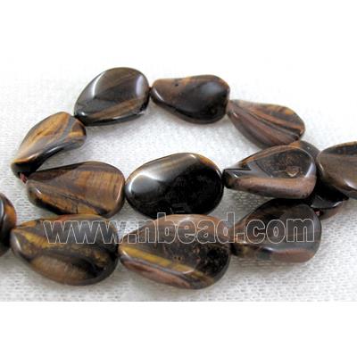 Natural Twist Leaf Gemstone bead