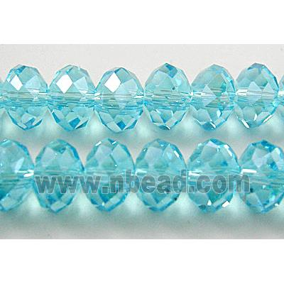 Chinese Crystal Beads, faceted rondelle