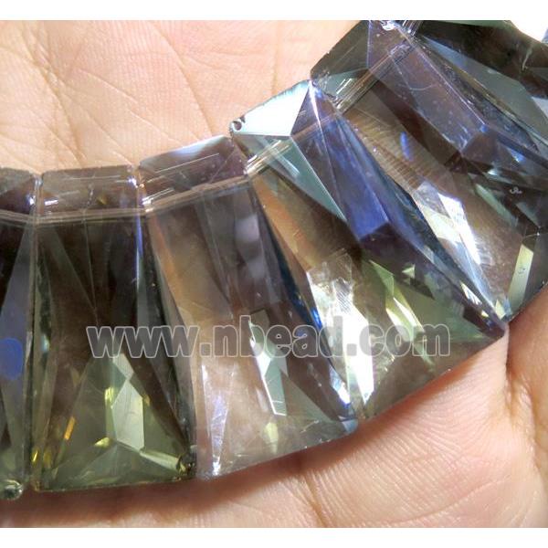 chinese crystal glass bead, faceted
