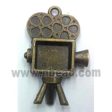 tibetan silver pendant non-nickel, bronze