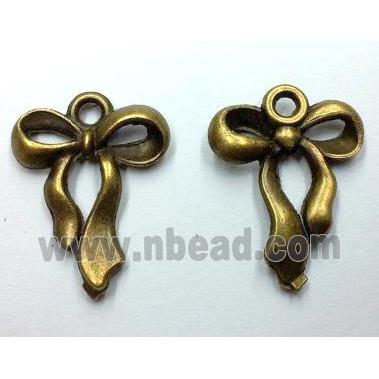 cancer ribbons, tibetan silver pendant non-nickel, bronze