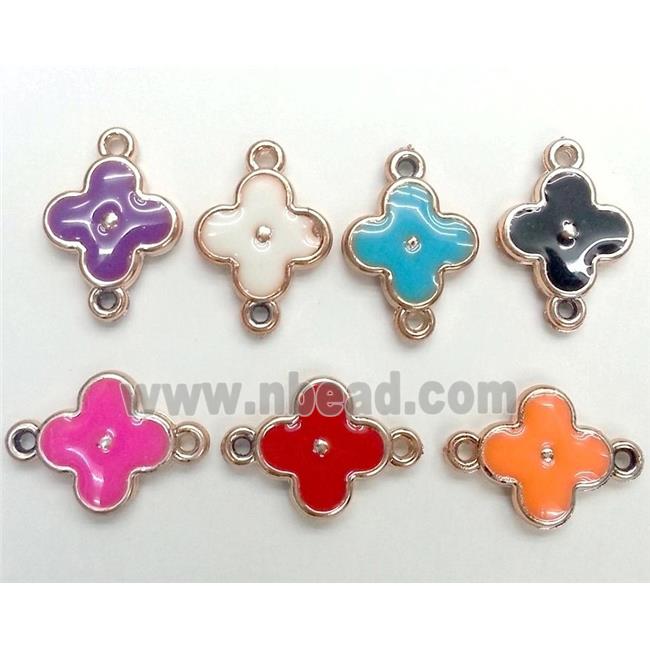 enamel resin connector, mixed color