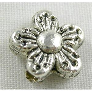 Tibetan Silver Beads, 9mm dia