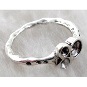 Tibetan Silver Ring non-nickel, inside:17mm