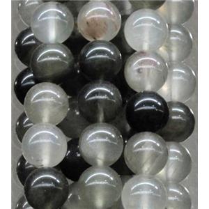mass quartz bead, faceted round, approx 10mm dia, 38pcs per st