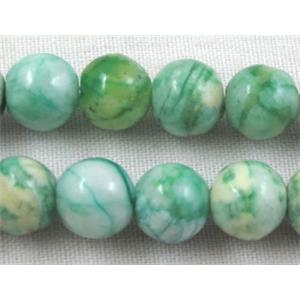 Round Gemstone, dye, 20mm dia, approx 20pcs per st