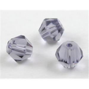 Chinese Crystal Beads, lavender, 4mm