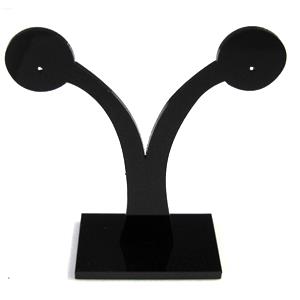 Black Jewelry Earring Display Carrier, 1set(3pcs): 8x8cm, 8x10cm, 8x12cm