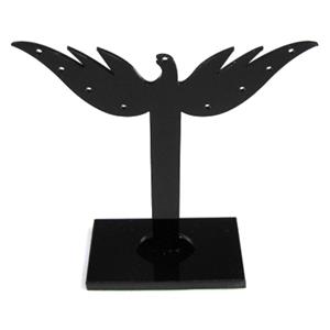 Black Jewelry Earring Display Carrier, 1set(3pcs): 8x7.5cm, 8x9cm, 8x11cm