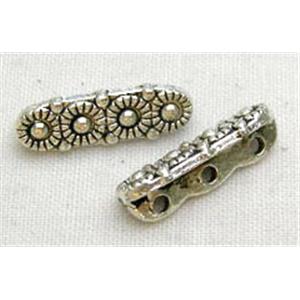Tibetan Silver Bar Spacers Non-Nickel, 14mm length