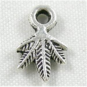 Tibetan Silver Non-Nickel Charm, 8x12mm