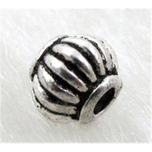 Tibetan Silver Spacer Non-Nickel, 5mm dia