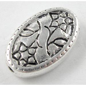 Tibetan Silver Spacer Non-Nickel, 11x18mm