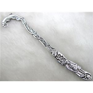 Bookmarks, Tibetan Silver Non-Nickel, 12cm(4.7 inch) length
