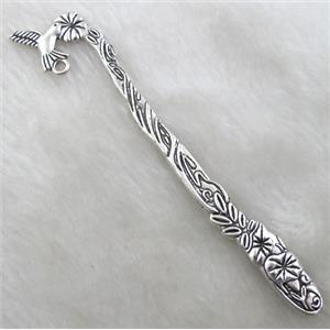Bookmarks, Tibetan Silver Non-Nickel, 12cm(4.7 inch) length
