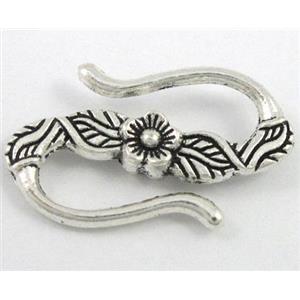 Tibetan Silver connector Non-Nickel, approx 23x15mm