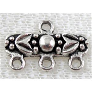 Tibetan Silver Pendant Charms Non-Nickel, 20x13mm