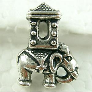 Tibetan Silver spacer Bead Non-Nickel, 14.5x20mm, hole:5mm