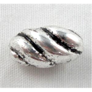 Tibetan Silver Spacer Non-Nickel, 7.5x13mm