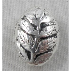Tibetan Silver Spacer Non-Nickel, 10x13mm, 5.8mm thick