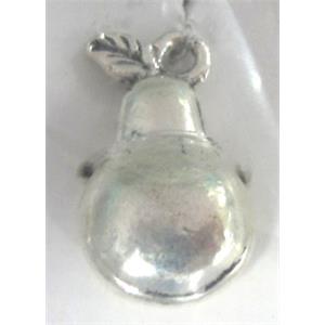 Tibetan Silver pendants, 17x10mm