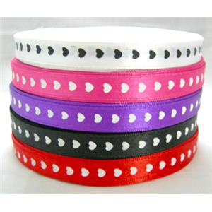 Mix Color Satin Ribbon, 20mm wide, 50yards per roll