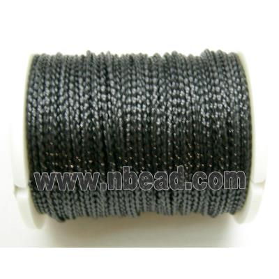 Metallic Cord, Black