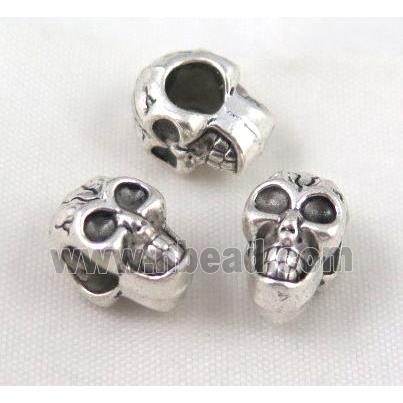bead, tibetan silver Non-Nickel