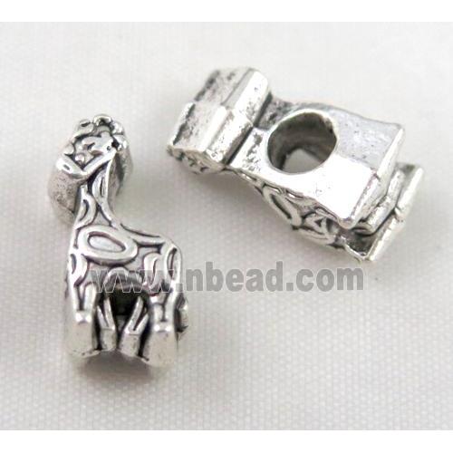 bead, tibetan silver Non-Nickel