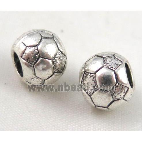 football beads Sport tibetan silver Non-Nickel