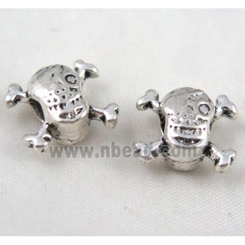 bead, tibetan silver Non-Nickel