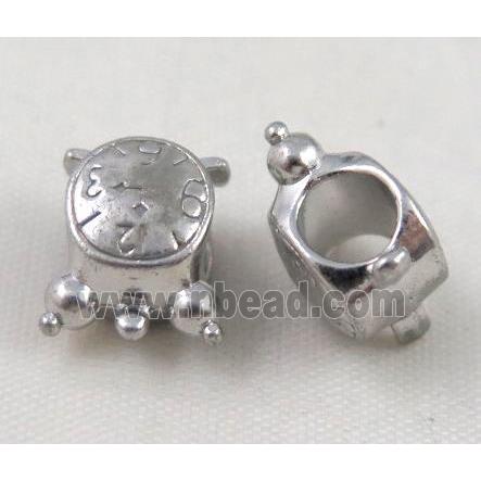tibetan silver tortoise beads Non-Nickel