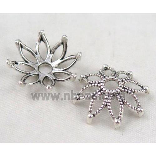 tibetan silver beadcaps Non-Nickel