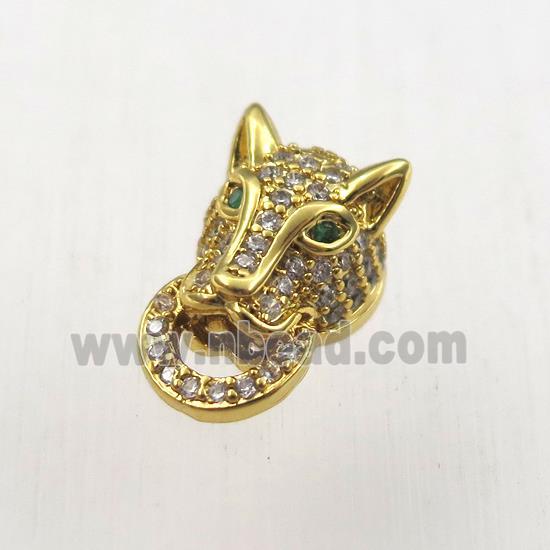 copper bead paved zircon