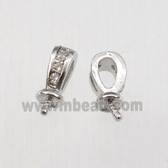 copper bead paved zircon