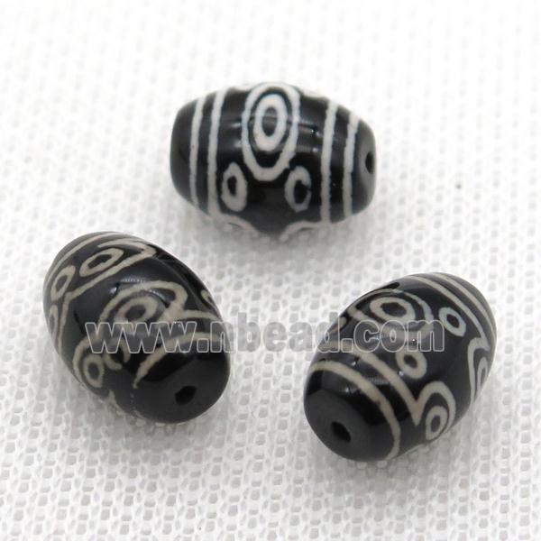 tibetan Dzi rice beads