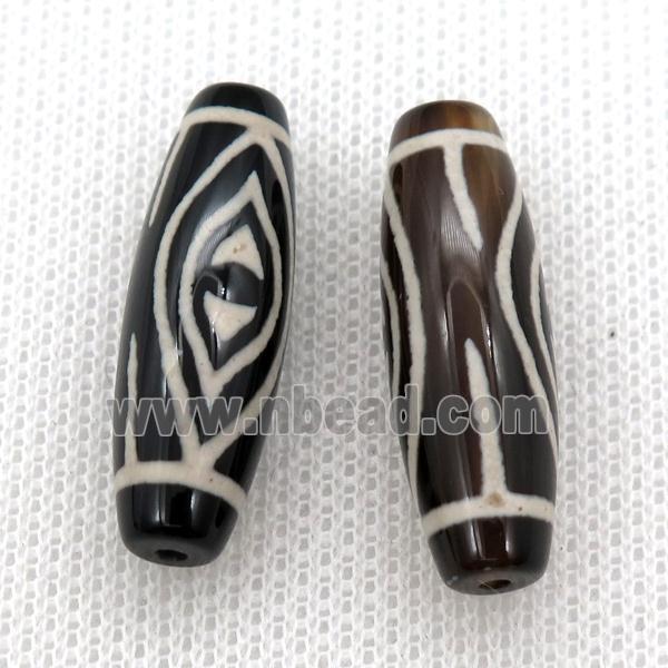 tibetan DZi rice beads