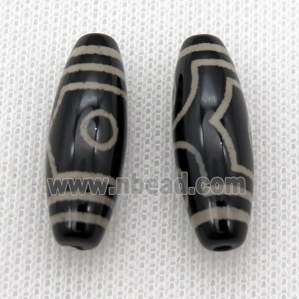 tibetan DZi rice beads
