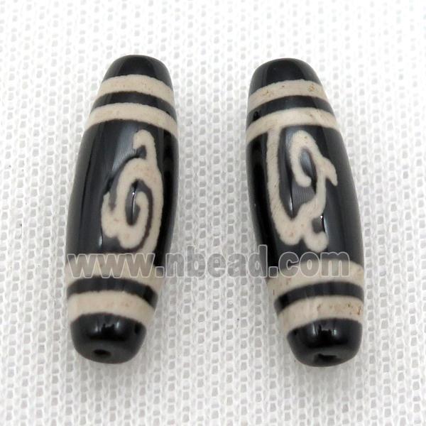 tibetan DZi rice beads