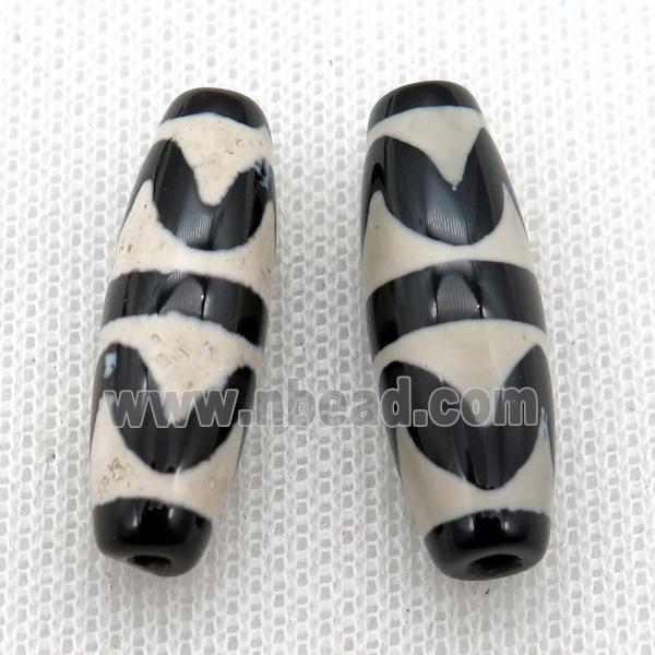 tibetan DZi rice beads