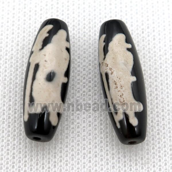 tibetan DZi rice beads