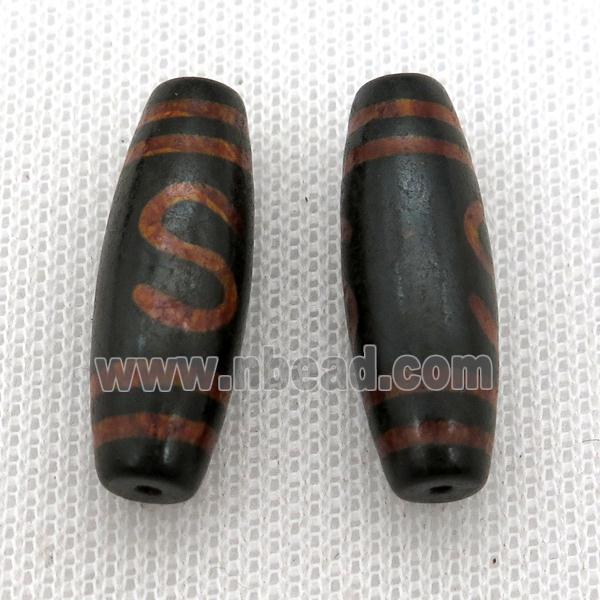 tibetan DZi rice beads